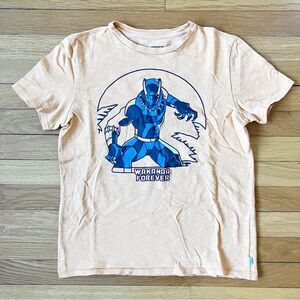 Gap Kids Orange Marvel Black Panther Wakanda T-Shirt Tee MCU Superhero XL 12